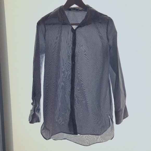 Zara - Boyfriend Button Down - Picture 1 of 3